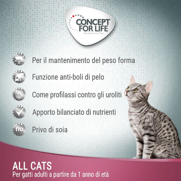 Concept for Life All Cats - in salsa  12 x 85 g