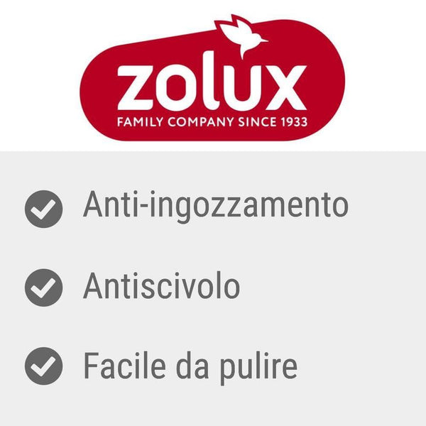 Ciotola anti-ingozzamento Zolux  500 ml, Ø 21,1 x H 6,5 cm