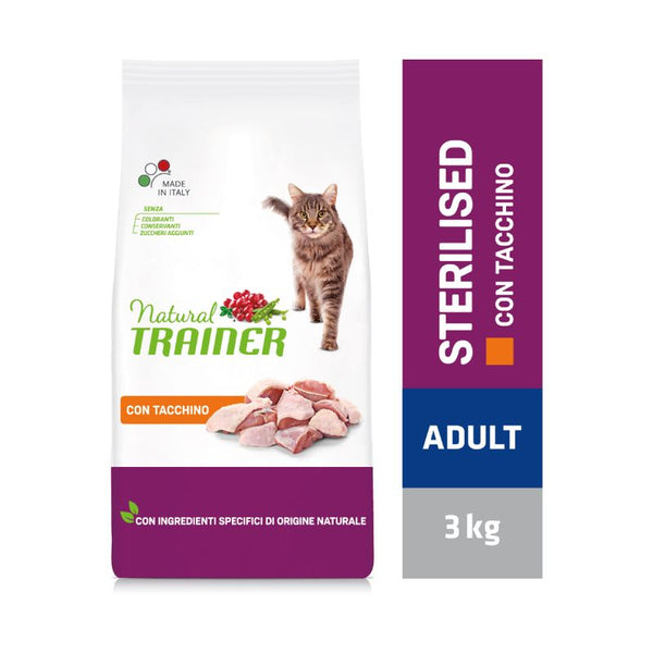 Natural Trainer Sterilised con Tacchino